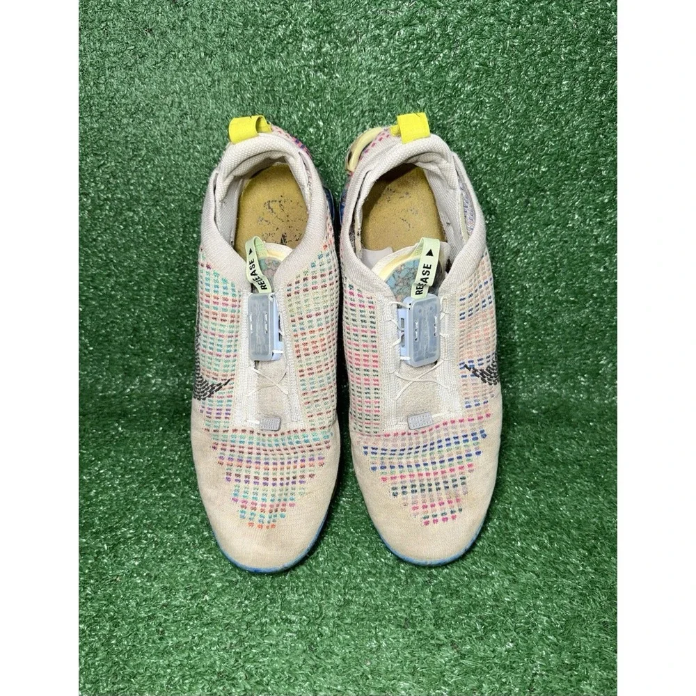 Nike Air VaporMax Mens Size‎ 12 Grey Multicolor Slip On Shoes Comfort Sneakers